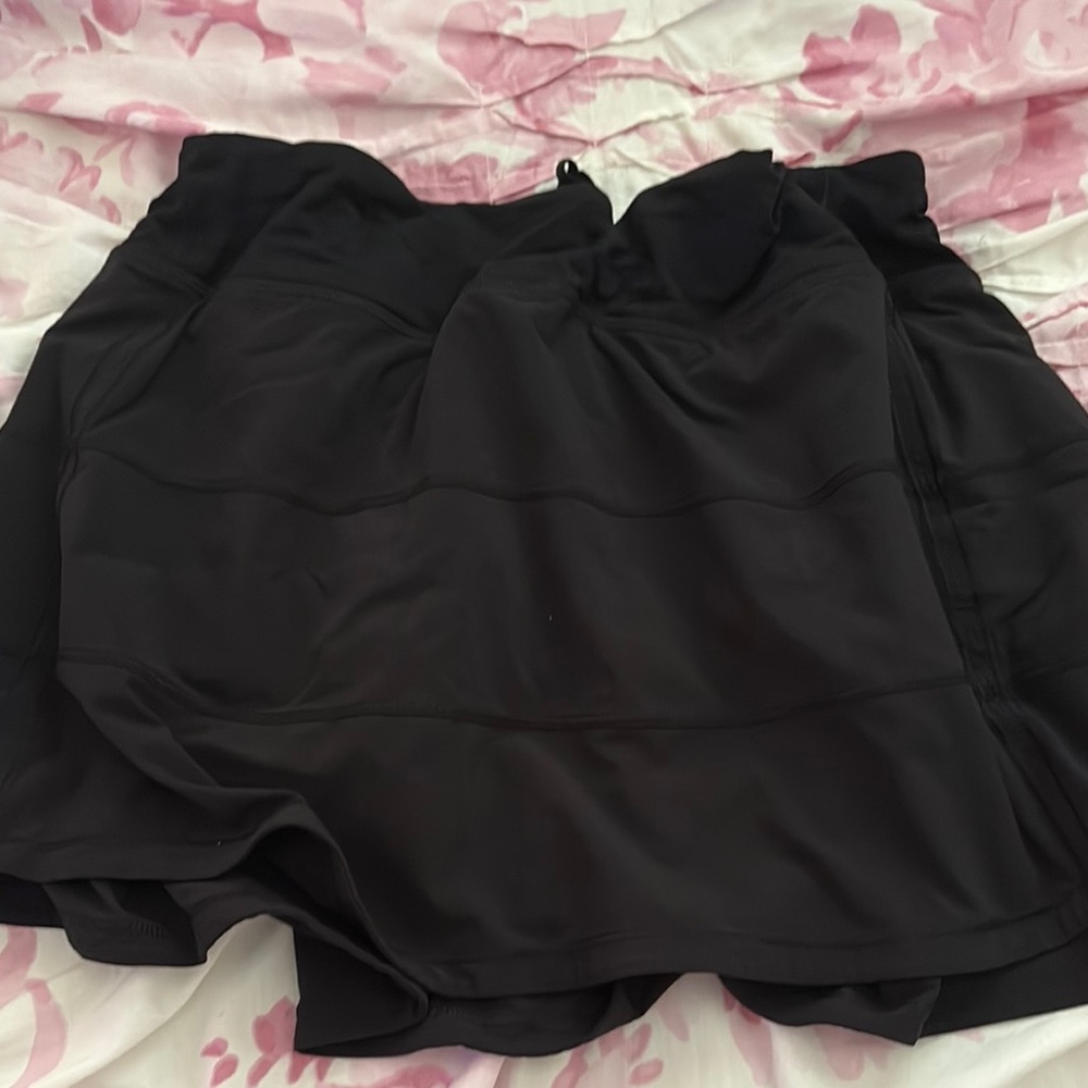 Lululemon Athletica Black Mini Skirt